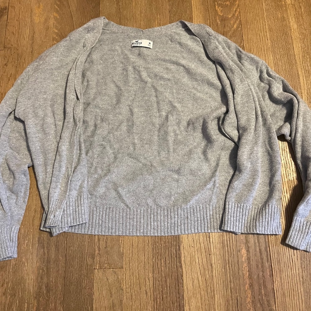Hollister Grey Cardigan